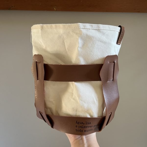 Cachepot de tecido com suporte - Imagem 2
