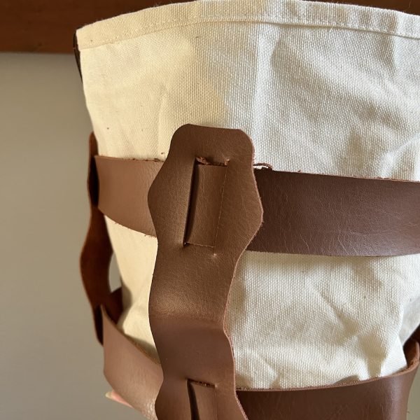 Cachepot de tecido com suporte - Imagem 3